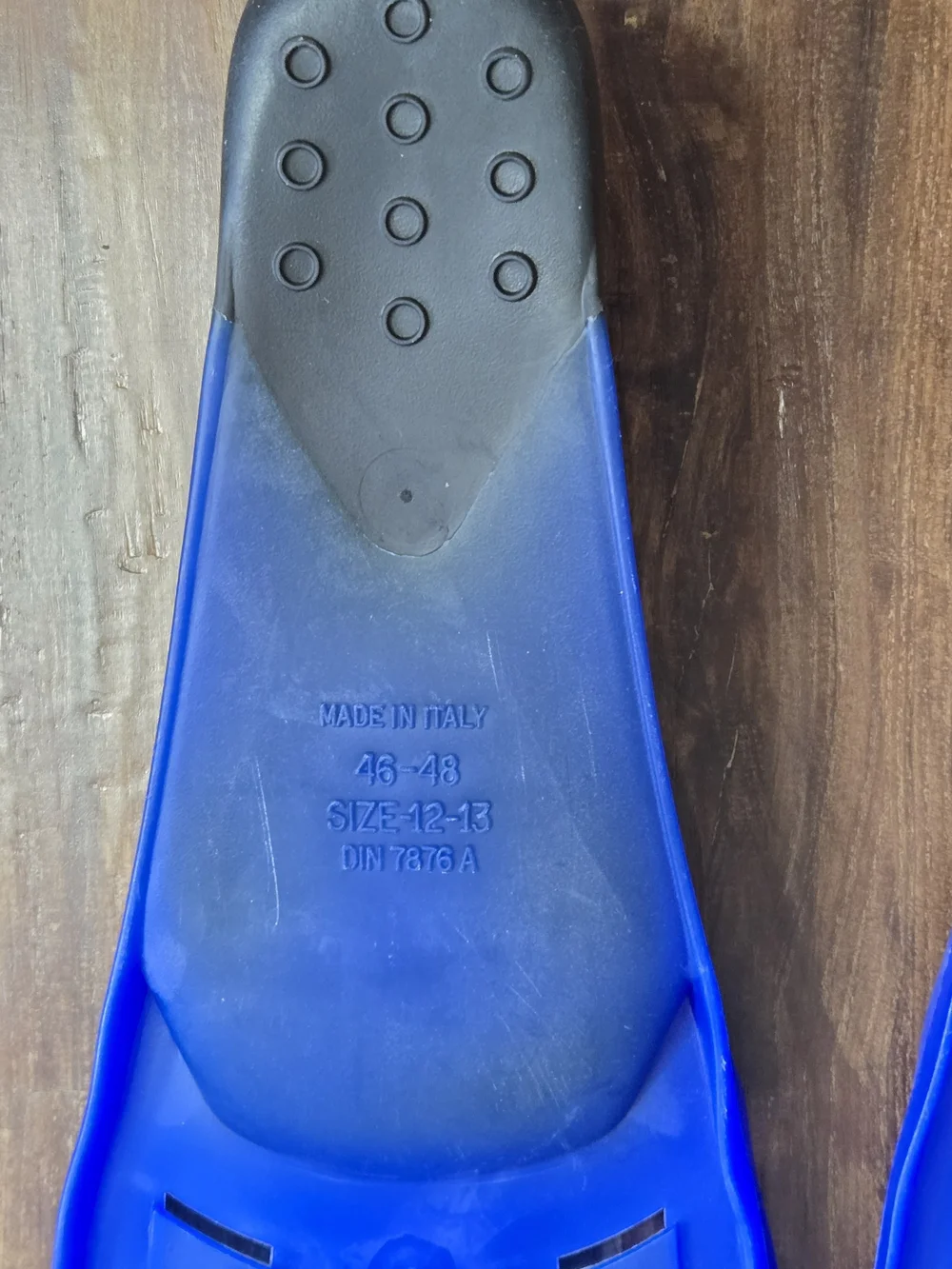 Swimaster Dynaflex Men's Dive Fins - Blue